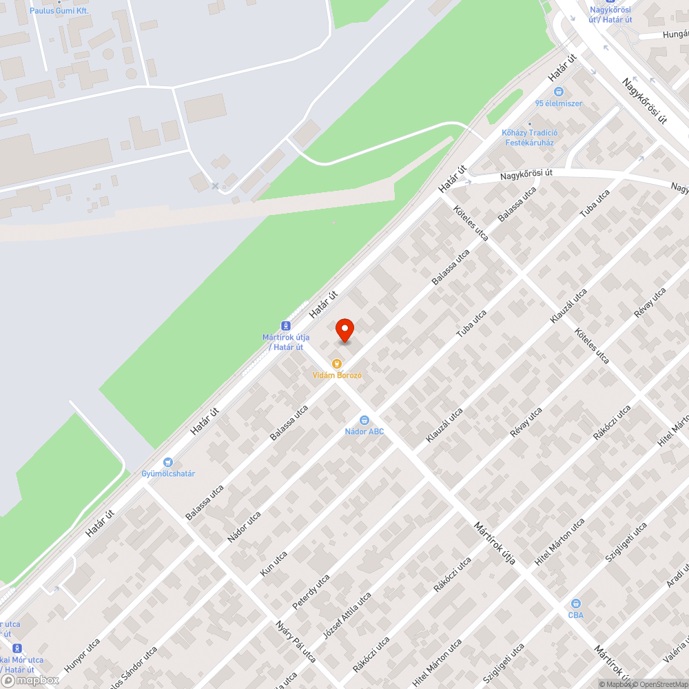 Kifakult utcatábla bejelentés helye