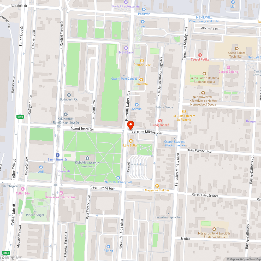 Elfordított tábla bejelentés helye