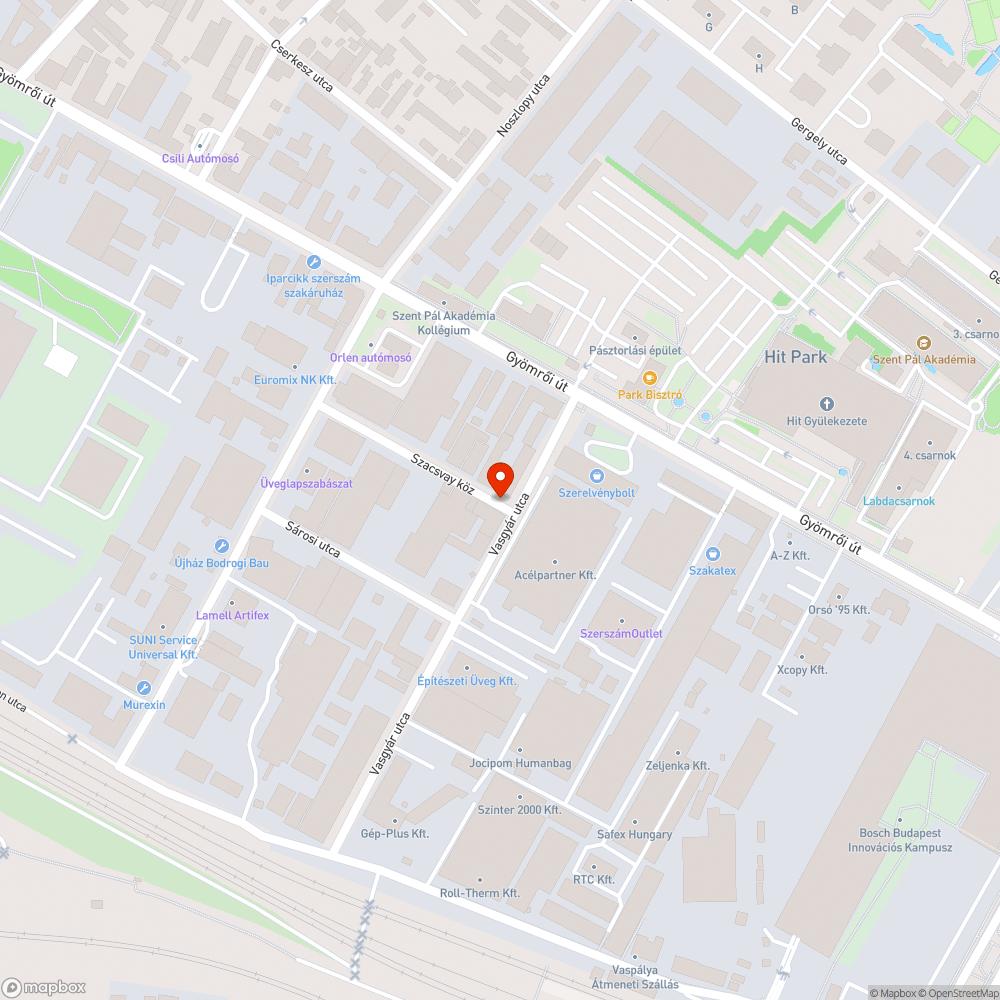 Elhagyott, rendszám nélküli jármű bejelentés helye