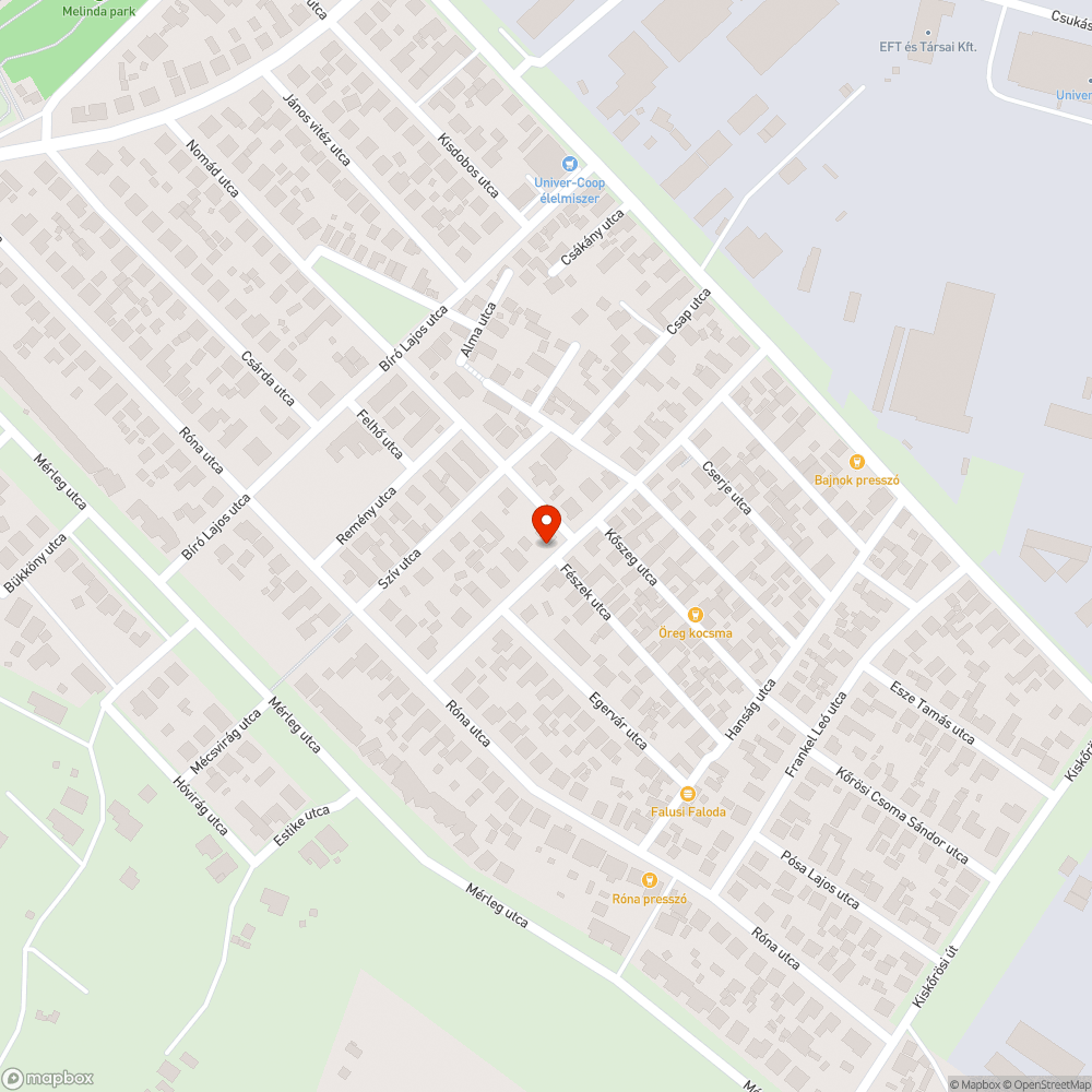 Megsüllyedt, zajos csatornafedél bejelentés helye