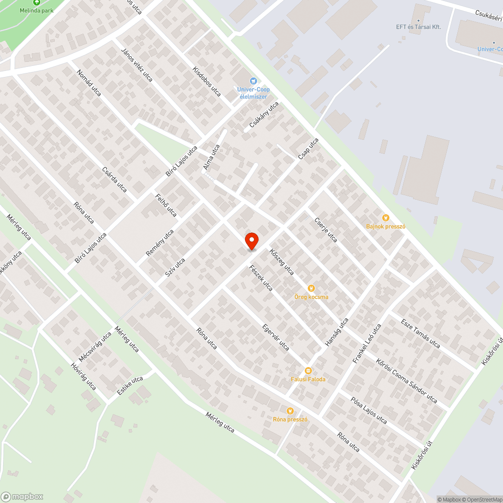 Utcán hagyott hulladék bejelentés helye