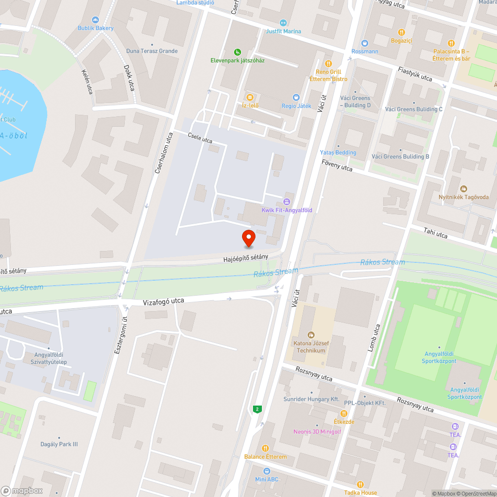 Szemét bejelentés helye