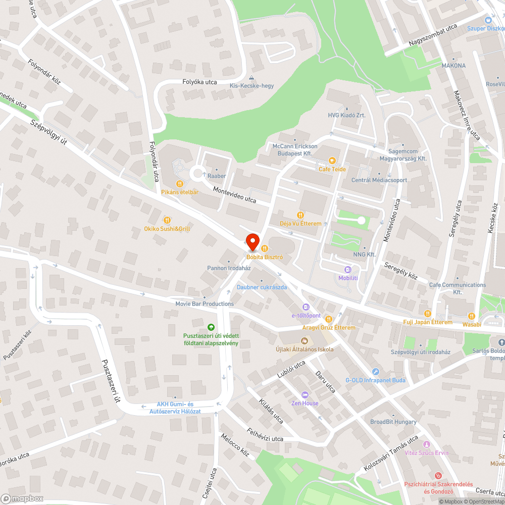 Hatalmas gödör a kereszteződésben bejelentés helye