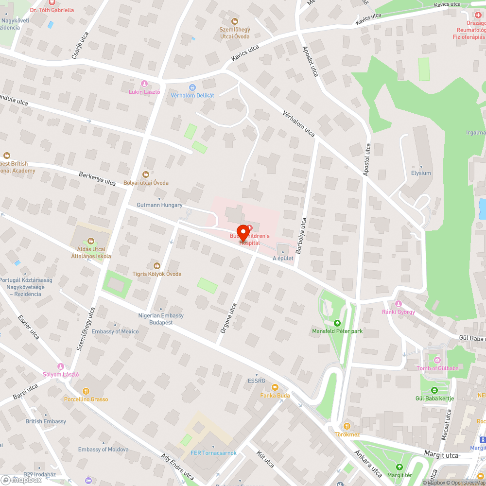 Hiányzó fák bejelentés helye