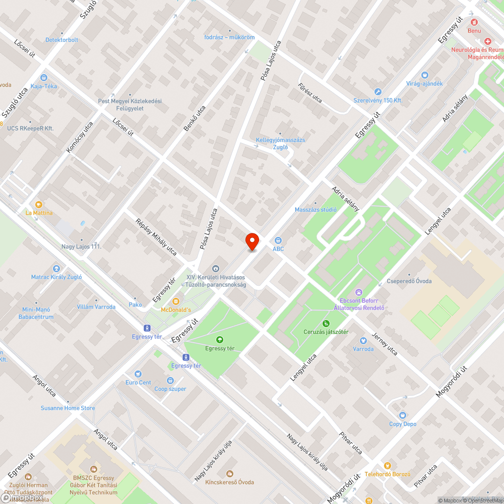 Elhagyatott jármű szeméttel bejelentés helye