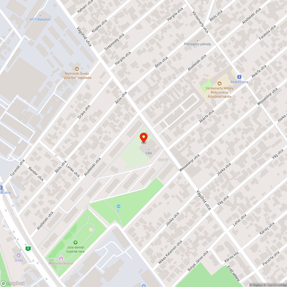 Letört faág bejelentés helye