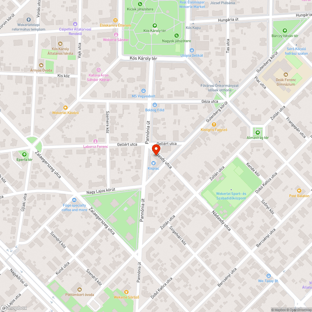 Gaz, parlagfű bejelentés helye