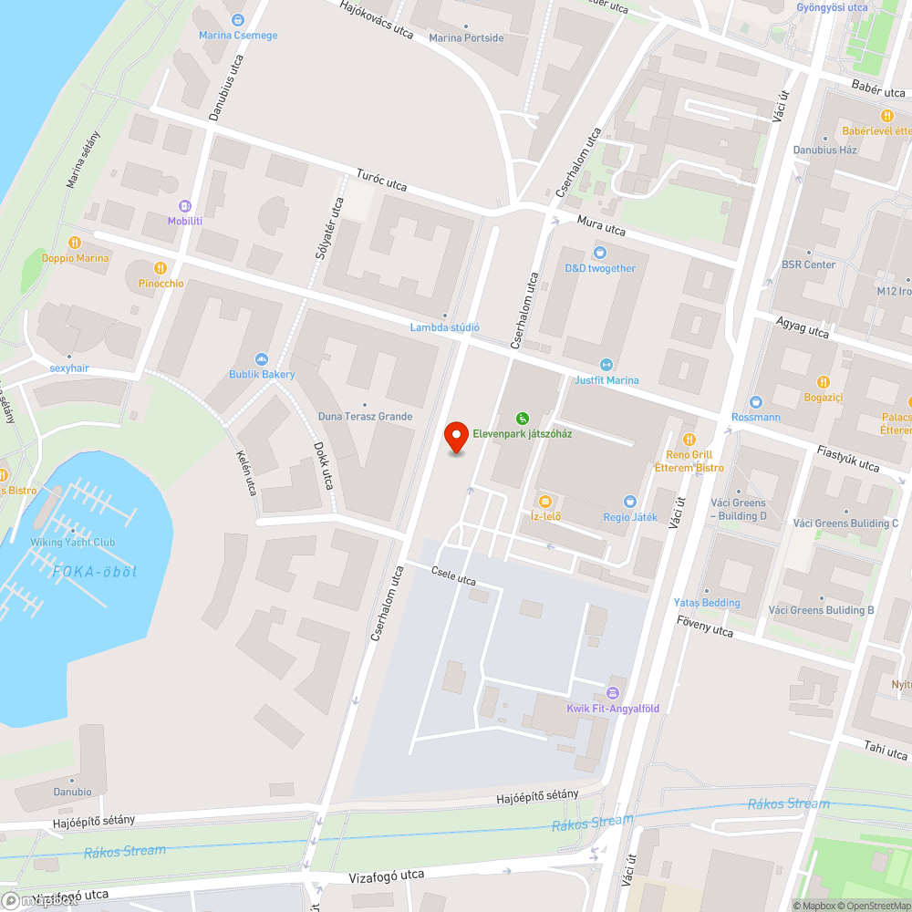 Kátyú bejelentés helye