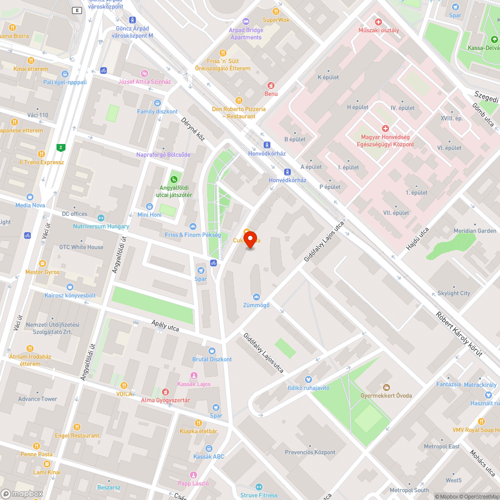 Kirakott szemét bejelentés helye