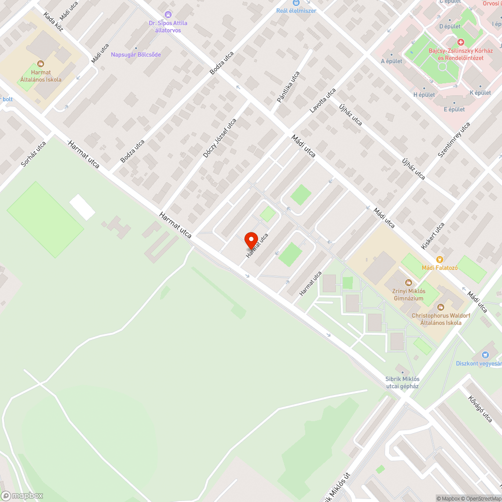 Elhagyott Opel bejelentés helye