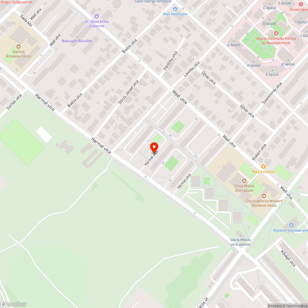 Elhagyott Skoda bejelentés helye