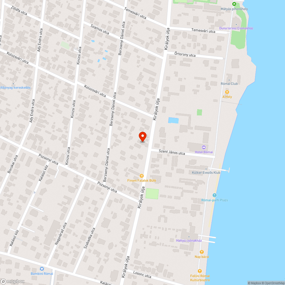 Királyok útja por helyzet bejelentés helye