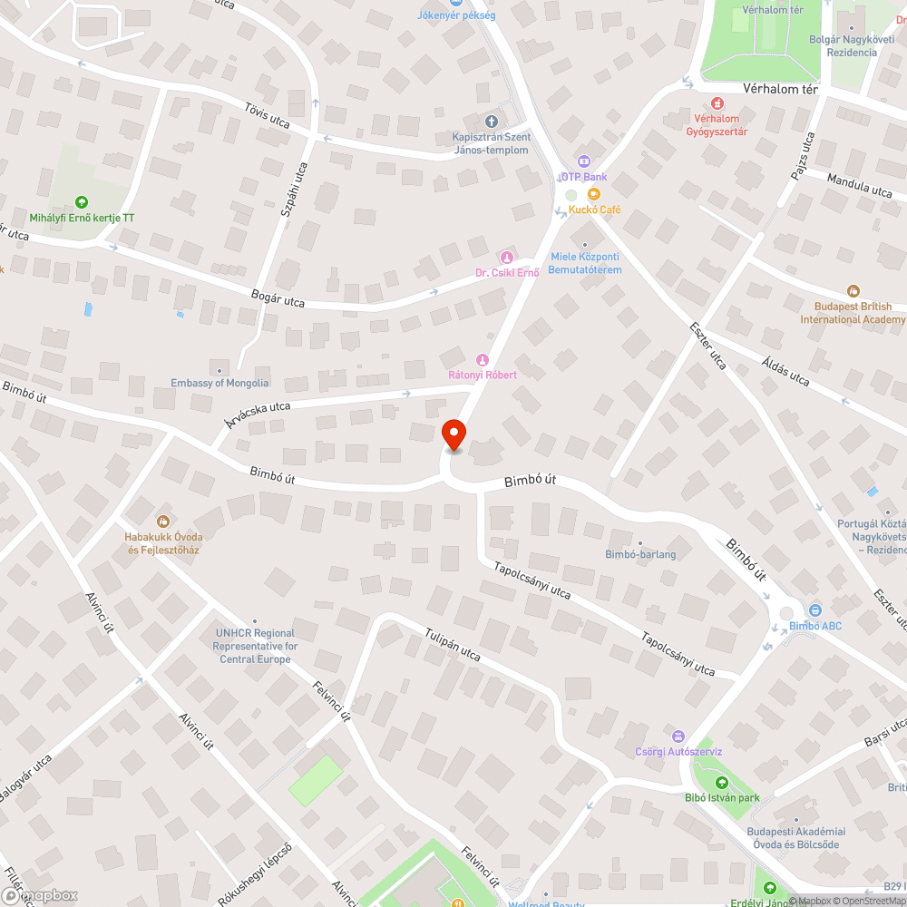 Kidőlt, kidöntött fa bejelentés helye