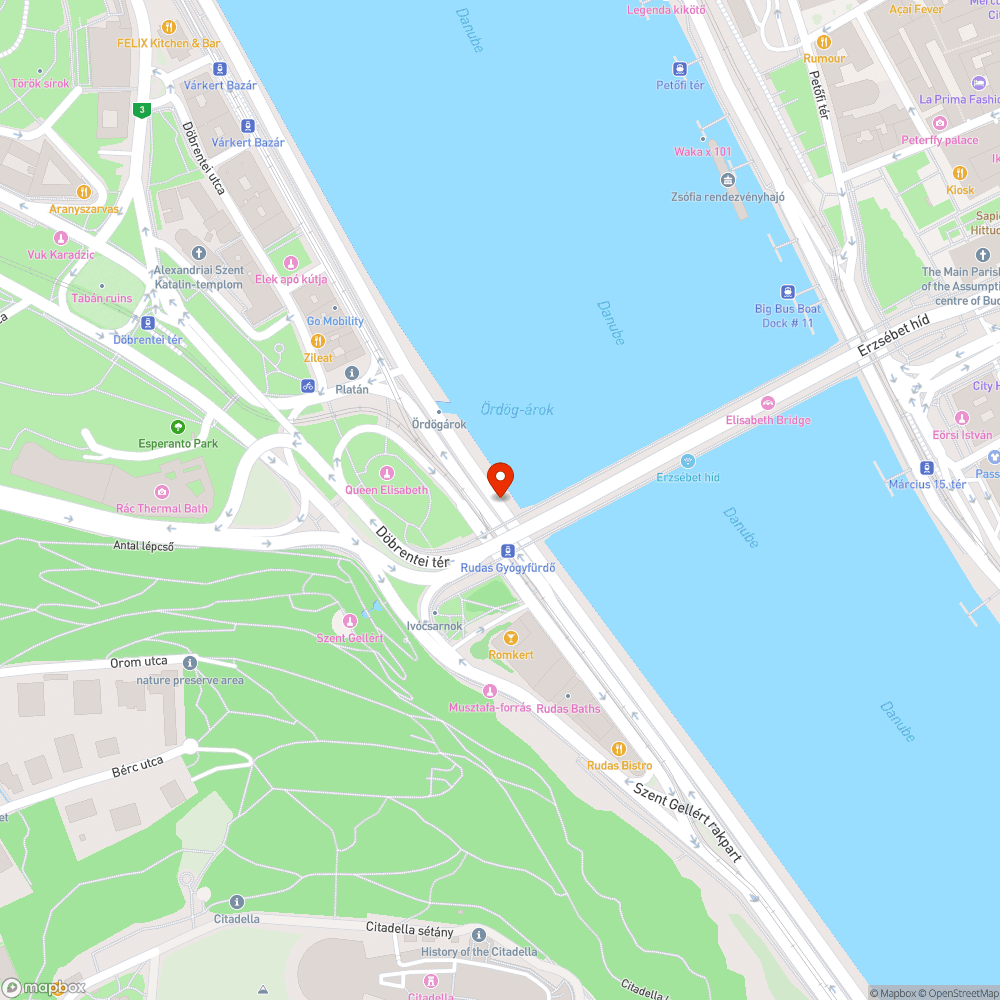 Törött kerítések - Döbrentei bejelentés helye