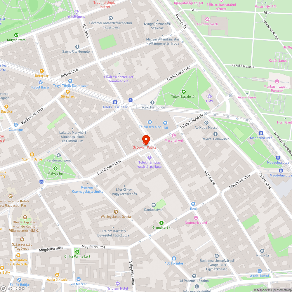 Sérült csatorna fedlap bejelentés helye