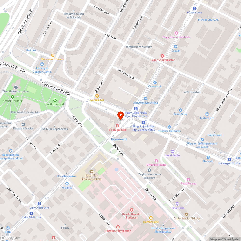 Pollerhiány, zebrát eltorlaszoló parkoló autók bejelentés helye