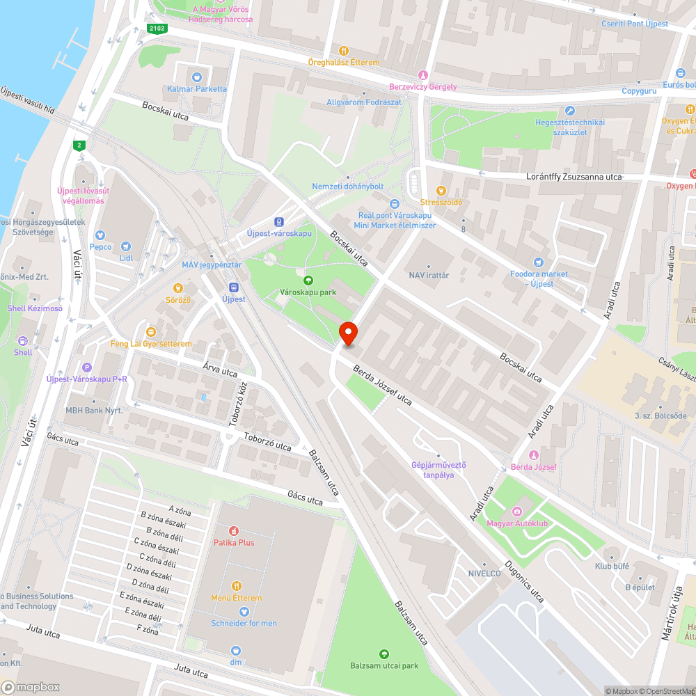 Buzog a víz az aszfalt alól bejelentés helye