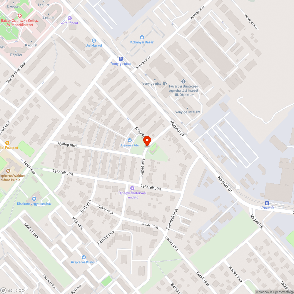 Lejárt műszaki, elhagyott autó bejelentés helye