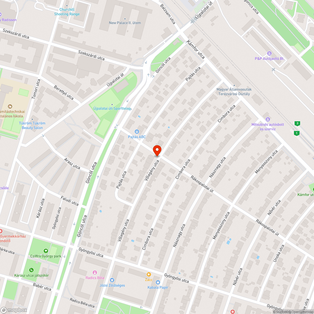 Kiszáradt facsemeték bejelentés helye