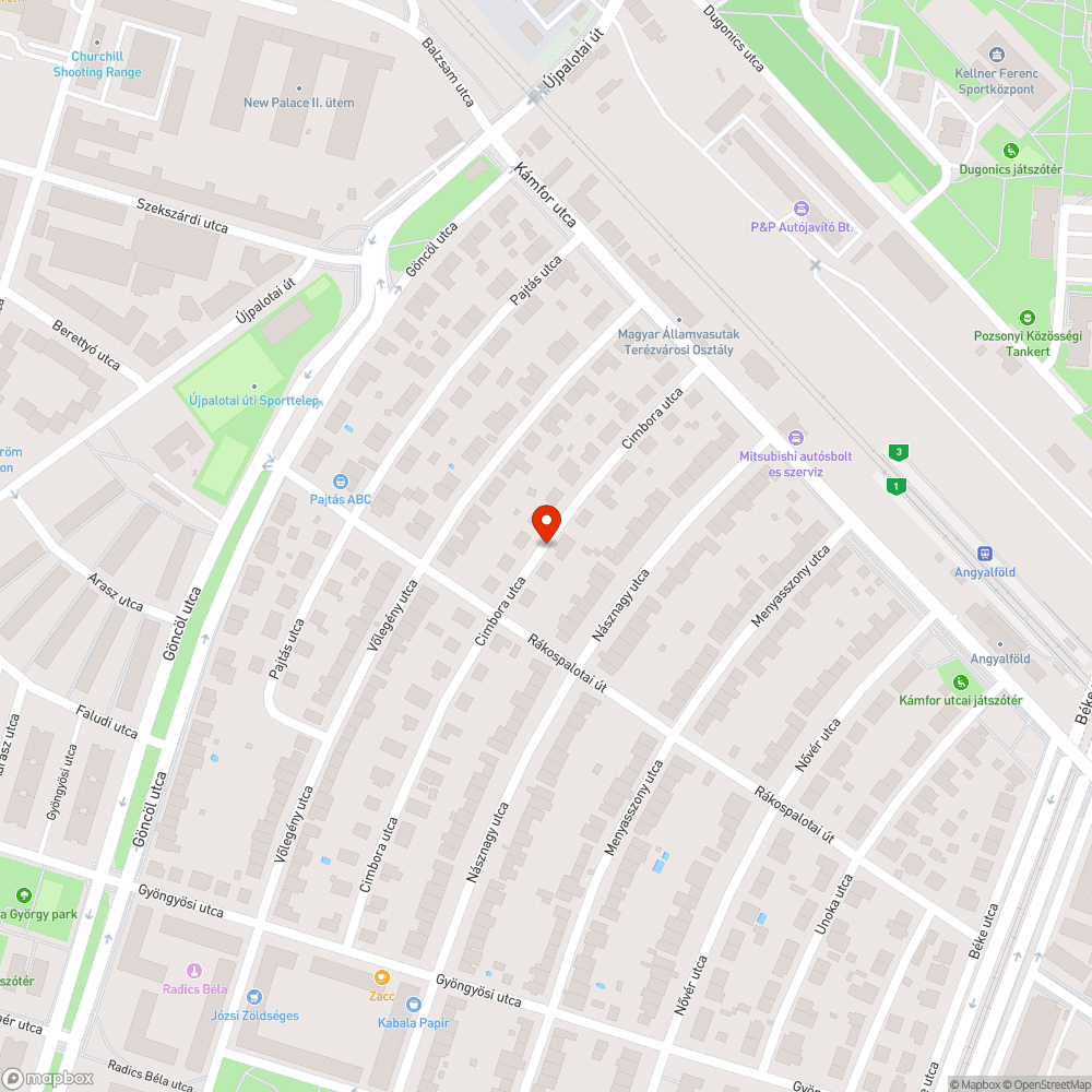 Kiszáradt facsemete bejelentés helye