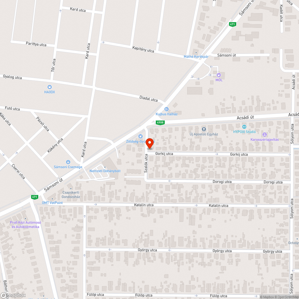 Leesett Kresztábla bejelentés helye