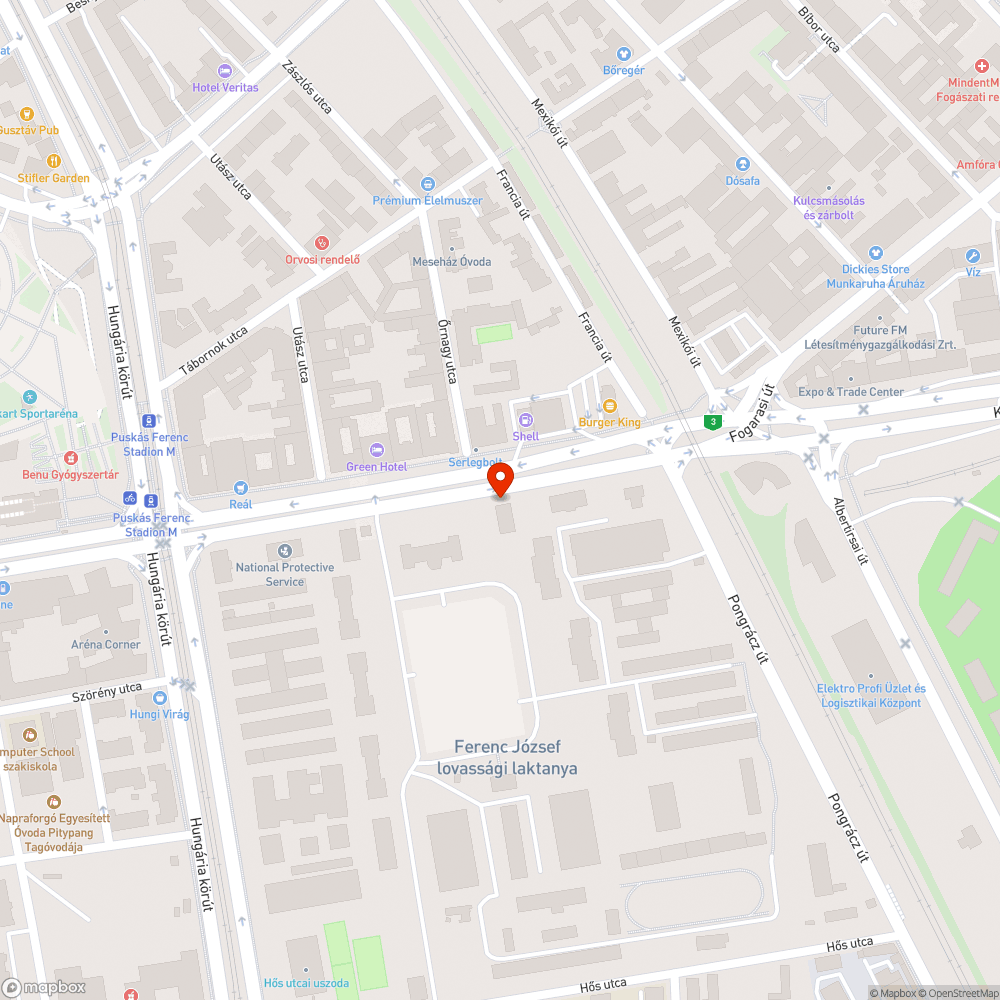 Egy koszos graffitis Elmű építmény bejelentés helye