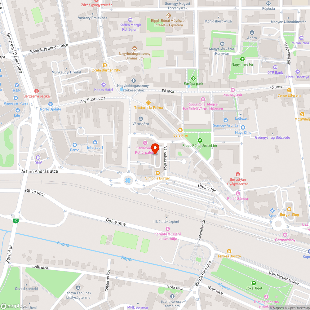 Lekopott parkoló felfestés bejelentés helye