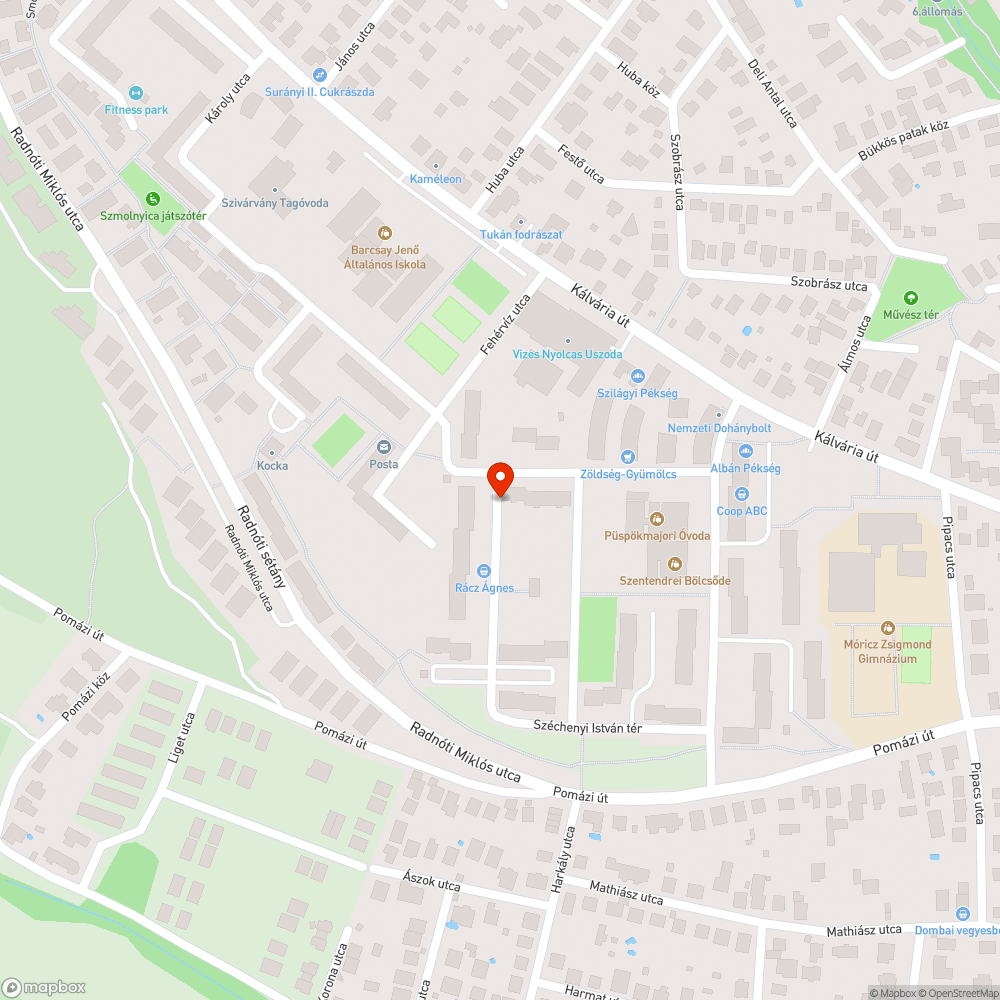 Kiszáradt tuja bejelentés helye