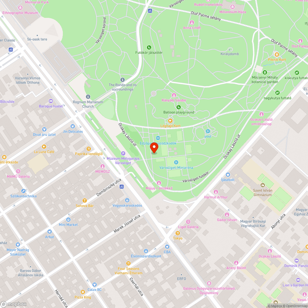 Kátyú a kosárpályán bejelentés helye