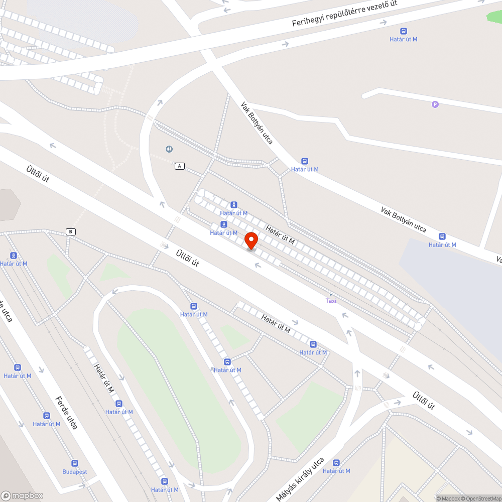 Kiégett/nem működő lámpák bejelentés helye