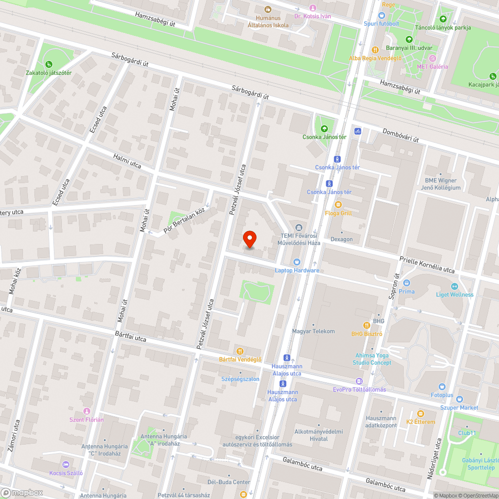 Csatornaszag bejelentés helye