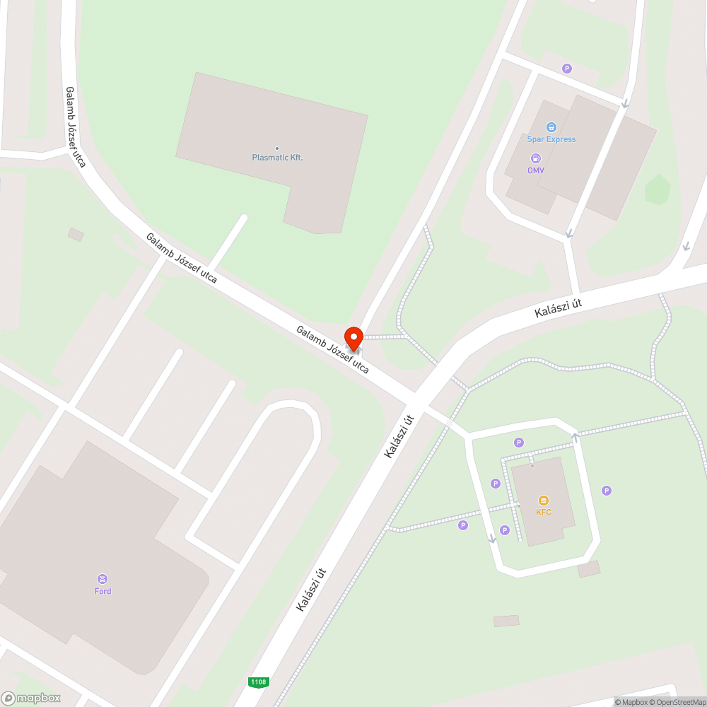 Kidőlt jelzőtábla bejelentés helye