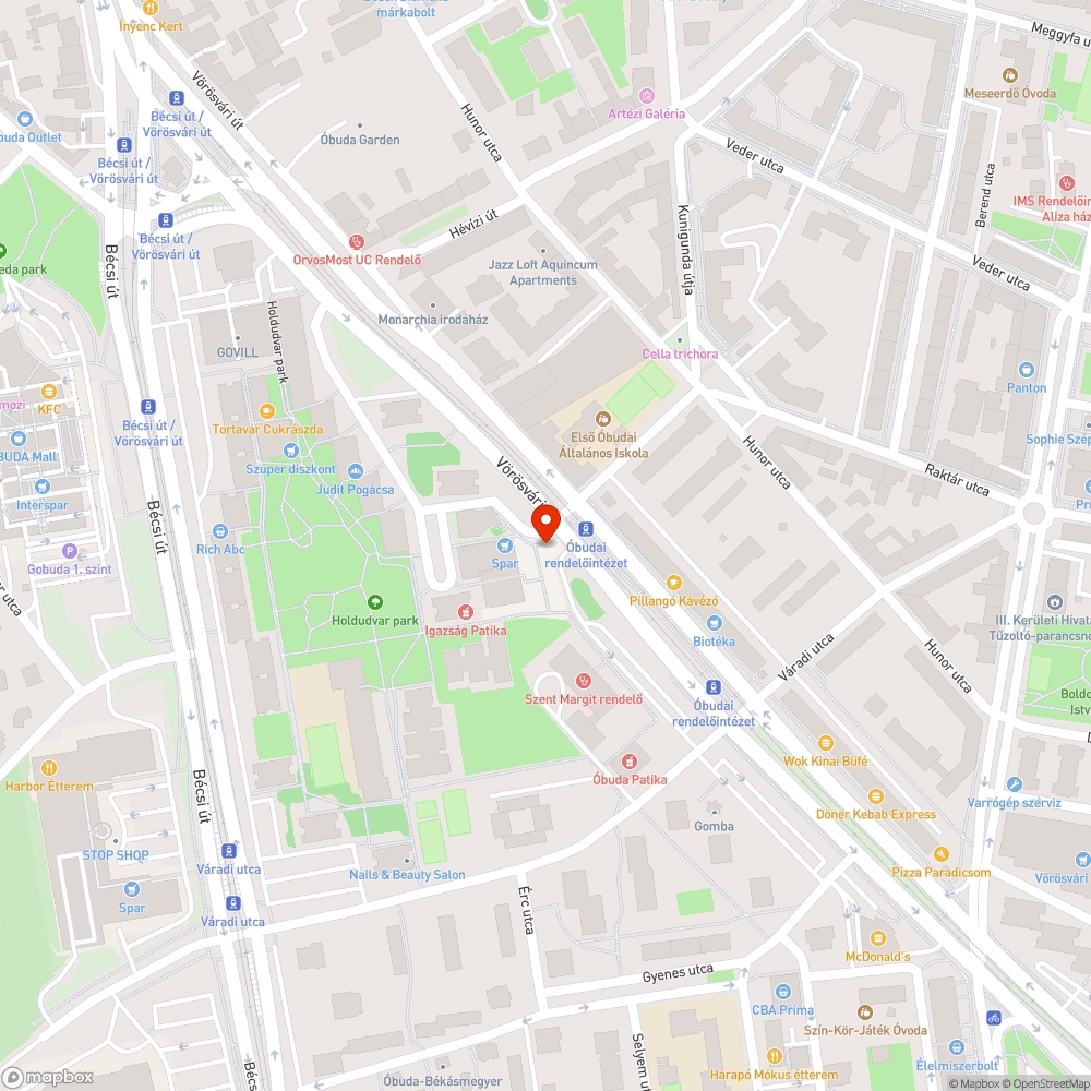 Járdán maradt lyukak bejelentés helye