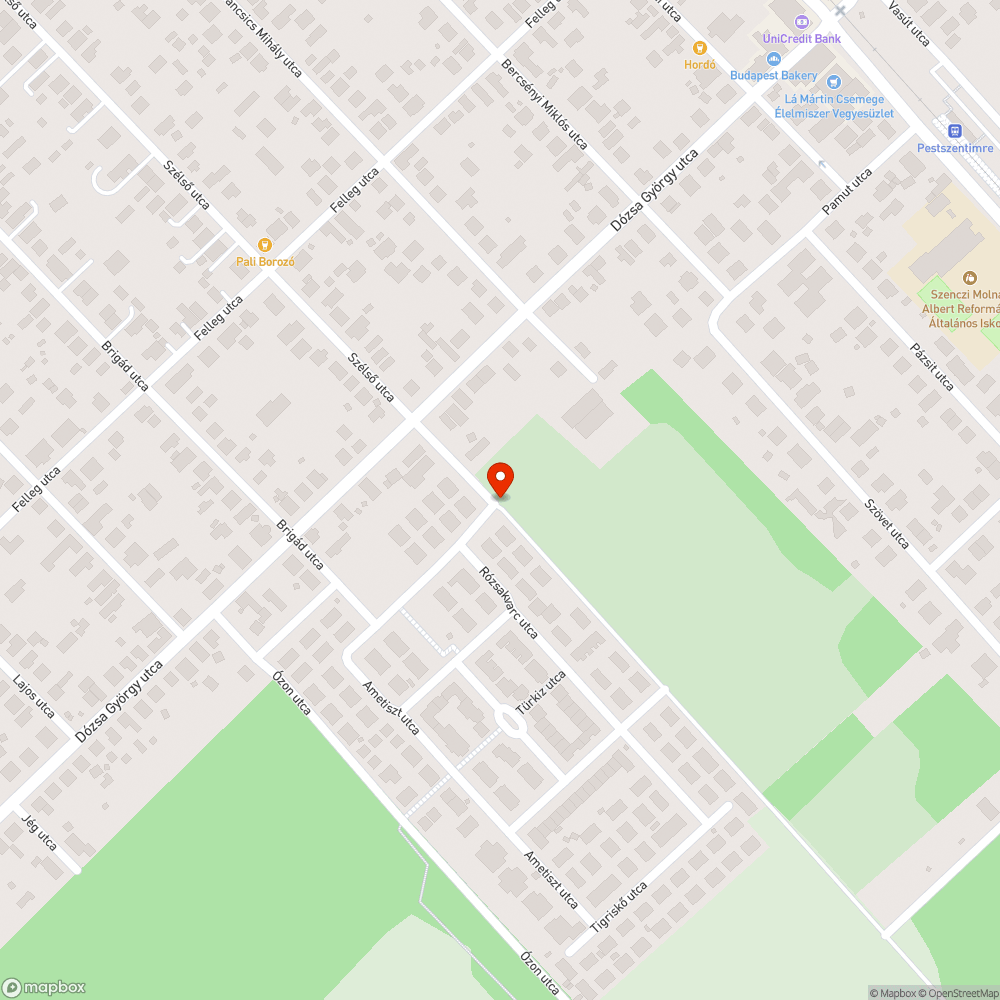 A tegnap telepített oszlop eltűnése bejelentés helye