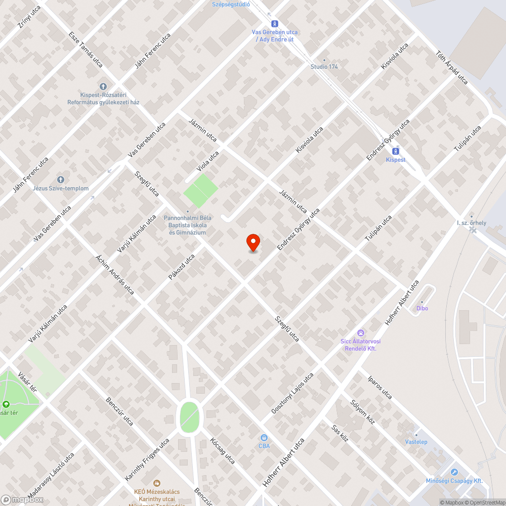 Illegális szemétlerakás bejelentés helye