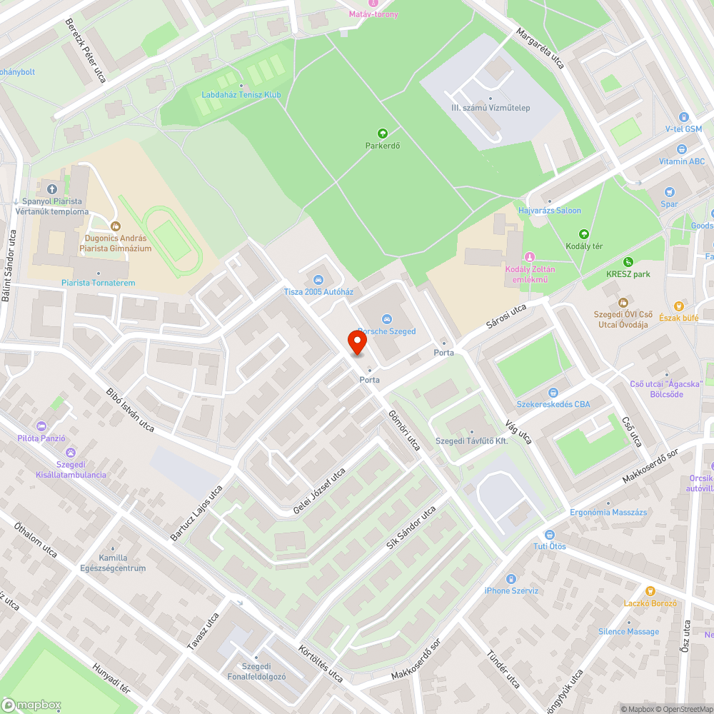 Rossz helyen parkoló autó bejelentés helye