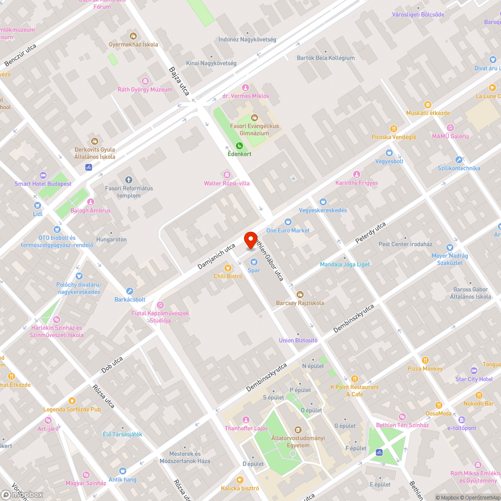 Üres fahely bejelentés helye