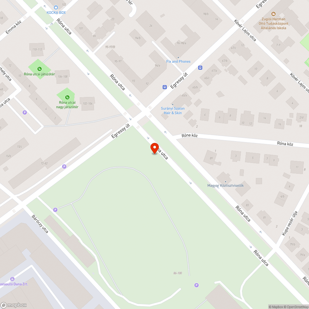 Rozsdás, hiányos csatornafedél - Róna utca bejelentés helye