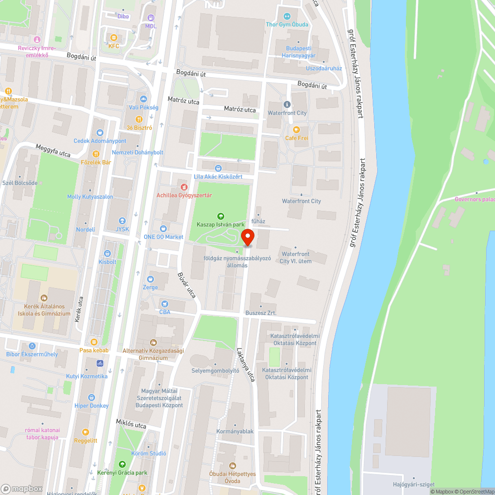 Kátyús út bejelentés helye