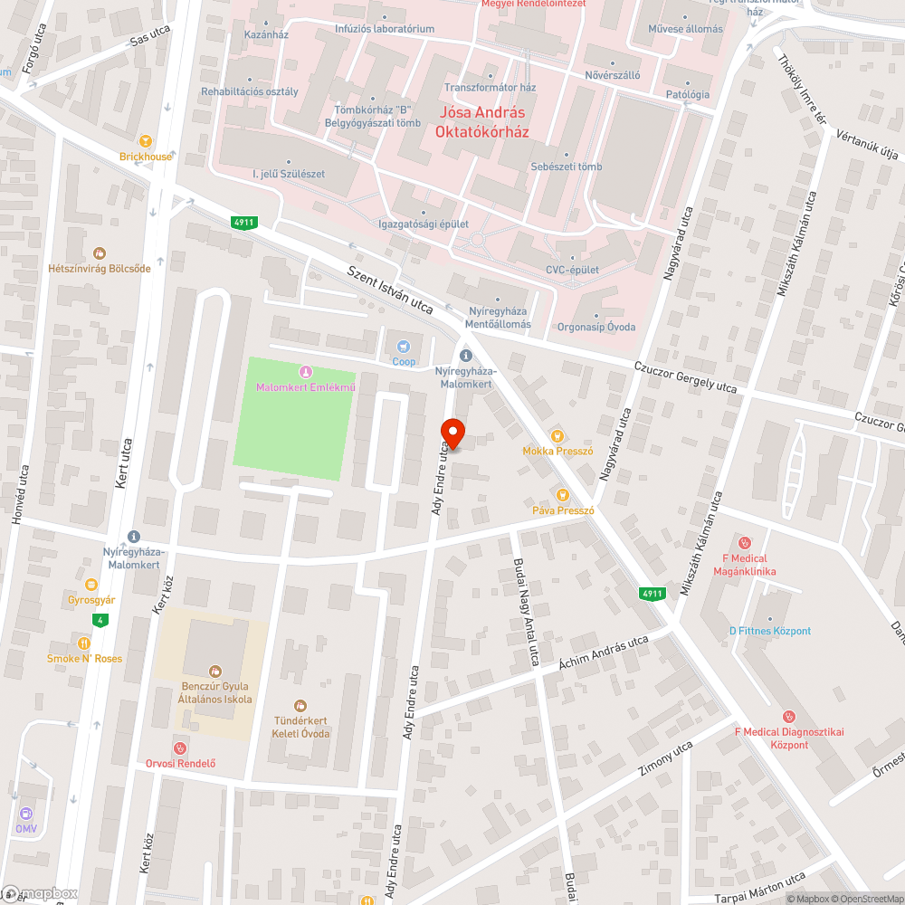 Zöldfelületen tárolt építési hulladék bejelentés helye