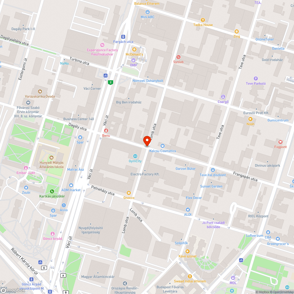 Ferde tábla bejelentés helye