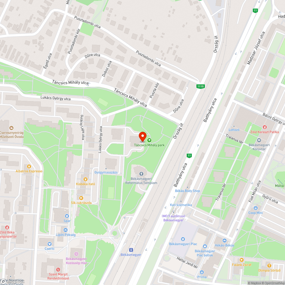 Hiányzik az út egyharmada bejelentés helye