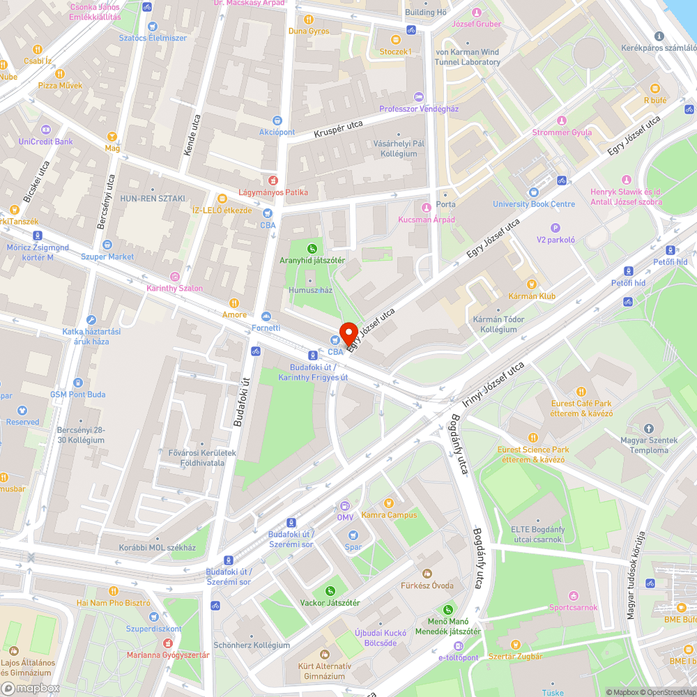 Évek óta kiszáradt fa bejelentés helye