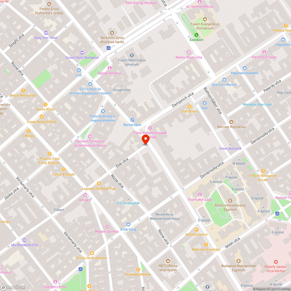 Kidőlt bejelentés helye