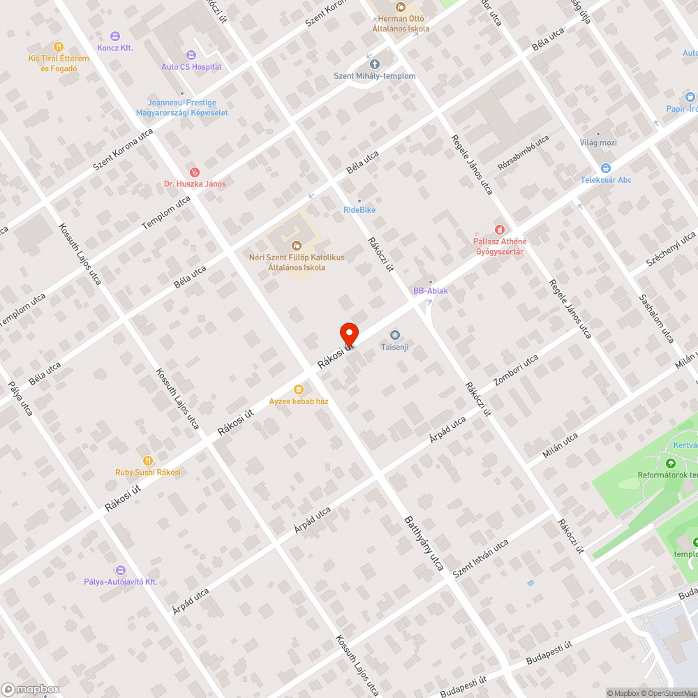 Eldugult, megsüllyedt csatorna a buszmegállóban bejelentés helye