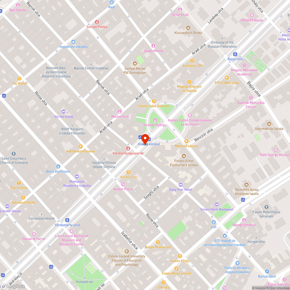 Elhagyott jármű bejelentés helye