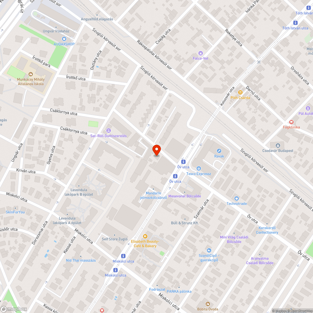 Roncs bejelentés helye