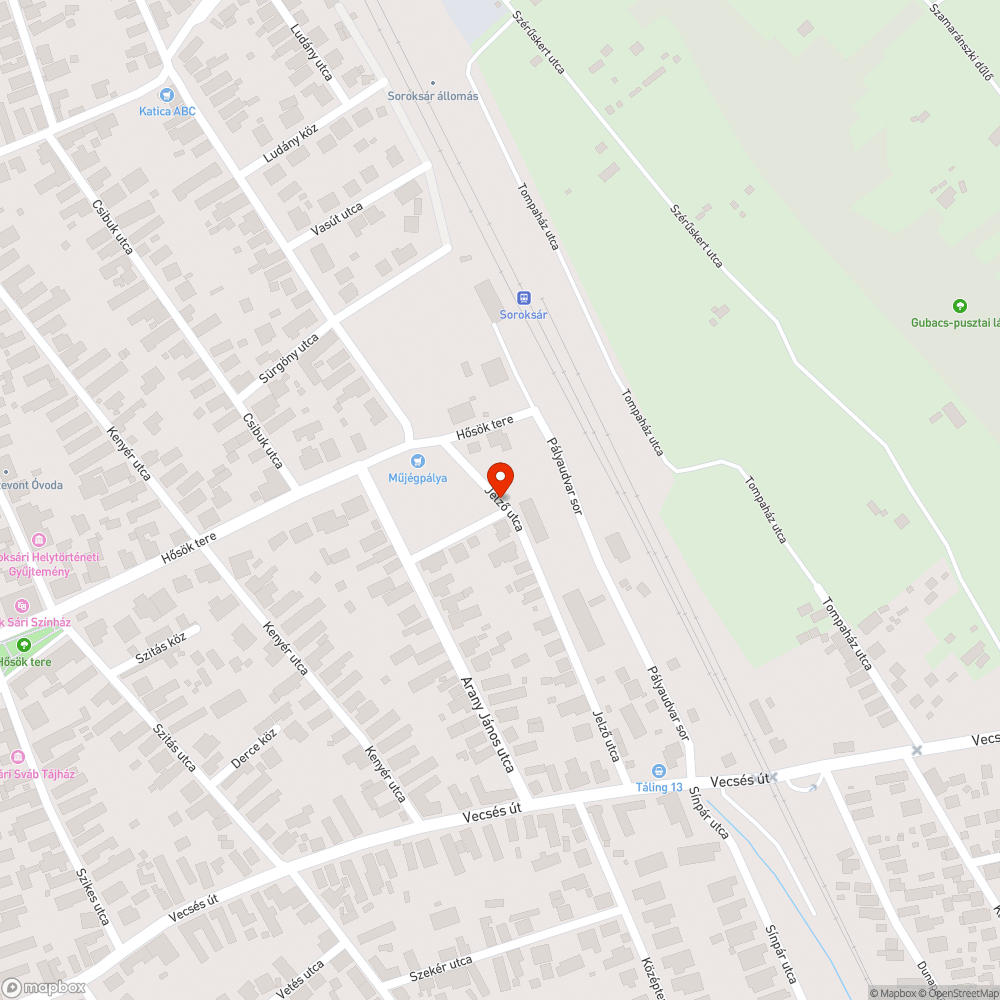 Szemét és belógó ágak bejelentés helye