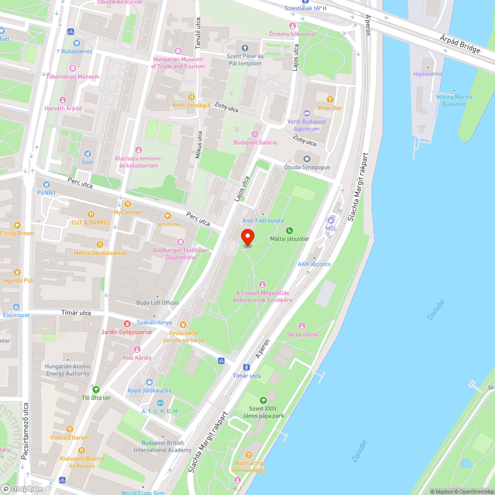 Kidőlt fa bejelentés helye