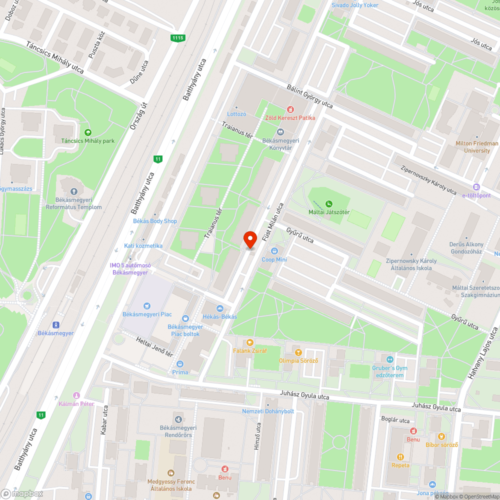 Gyanús jármű bejelentés helye